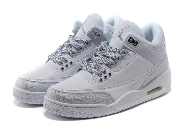 jordan femme blanche et rose