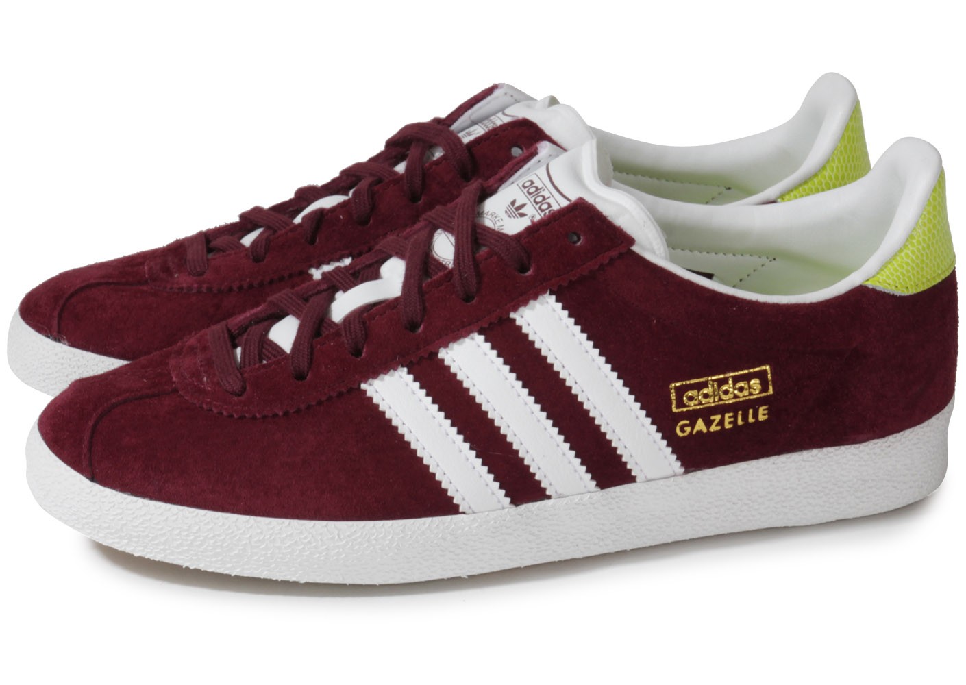 adidas gazelle bordeaux pas cher